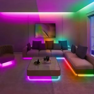 10m RGB Smart LED szalag – távirányítóval és mobilalkalmazásos vezérléssel (BBJH) (BBD) - Image 4