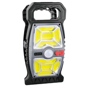 Solar LED mozgásérzékelős lámpa – YX-667C, napelemes és USB Type-C töltéssel, IP65 (BBD) - 7. kép