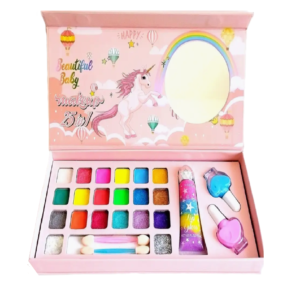 Rózsaszín_divat_sminkkészlet_lányoknak_tükrös_kozmetikai_paletta_játékos_stílusos_szórakozáshoz1