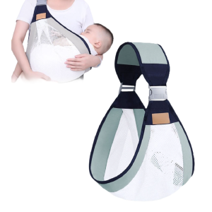 Kényelmes állítható babahordozó újszülötteknek – párnázott, széles vállpántokkal a biztonságos hordozáshoz (BBM) - Image 8