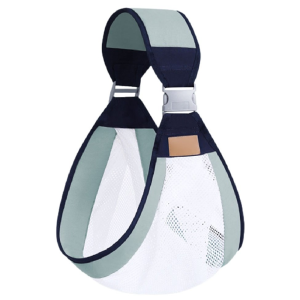 Kényelmes állítható babahordozó újszülötteknek – párnázott, széles vállpántokkal a biztonságos hordozáshoz (BBM) - Image 4