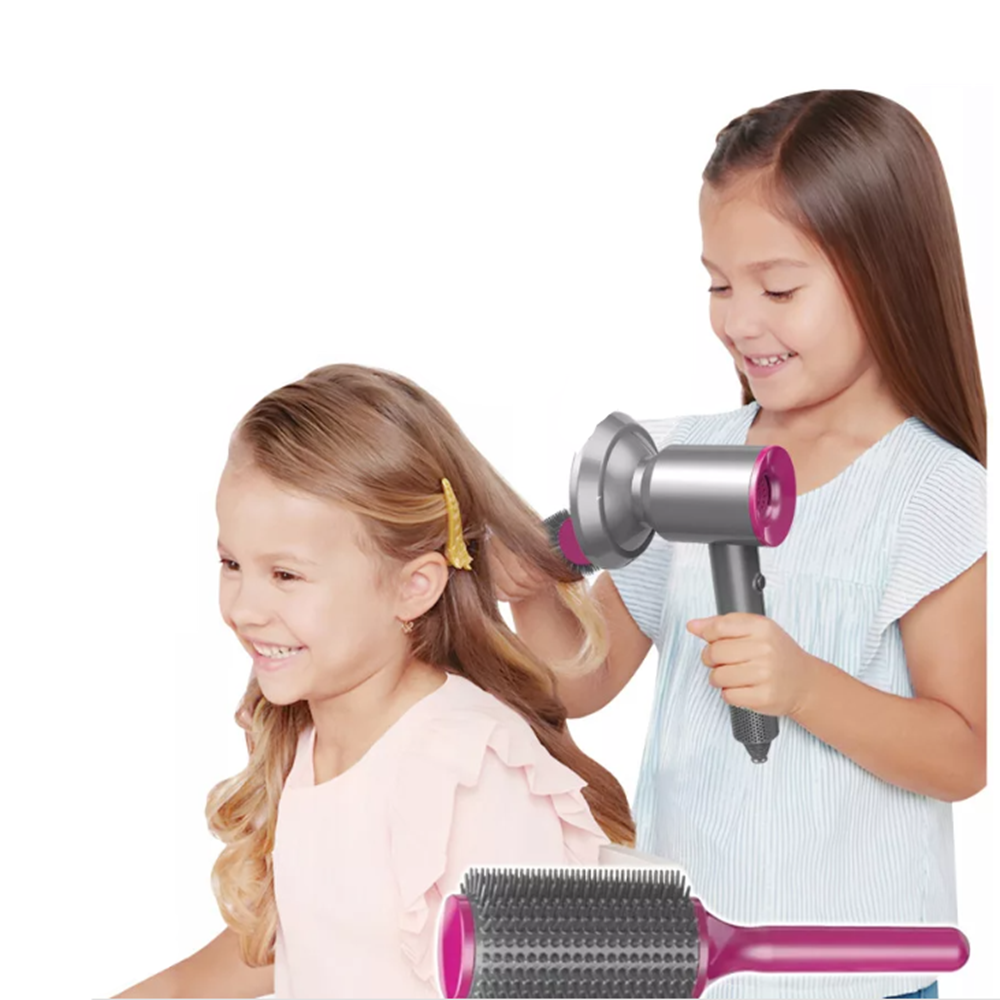 Delux supersonic Játék Hajszárító – interaktív, elemes szépségápolási készlet gyerekeknek (BBJ)4