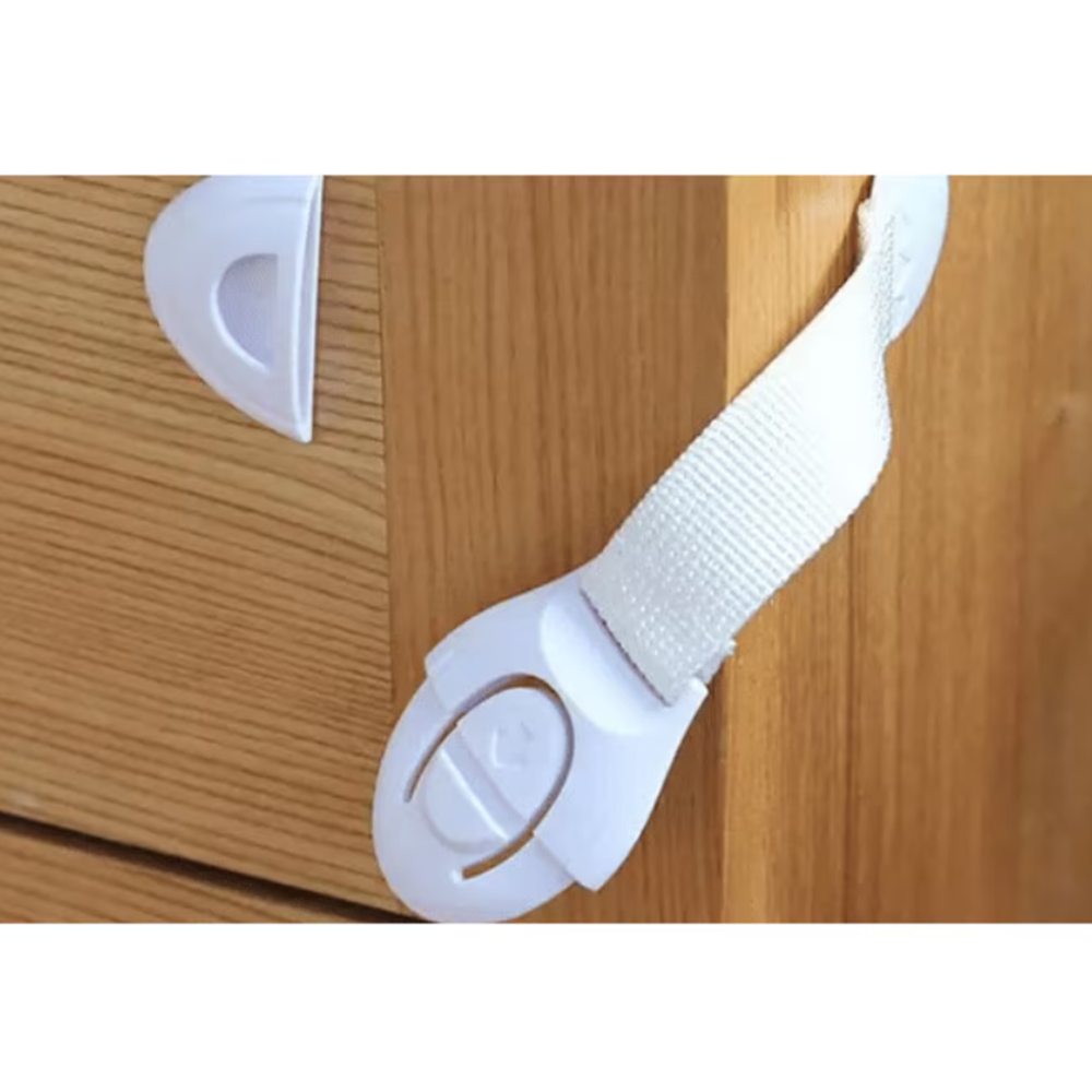 Univerzális biztonsági fiók- és szekrényzár – gyerekvédő zár rendszer bababiztonsághoz, egyszerű felszereléssel (BLLV)1