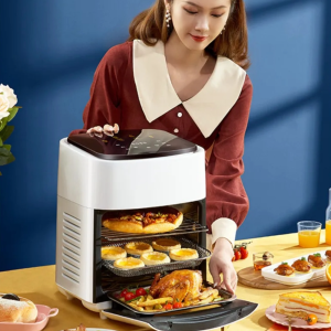 KIMIYO Air Fryer – olaj nélküli légkeveréses sütő egészséges sütéshez (FXI) - 5. kép
