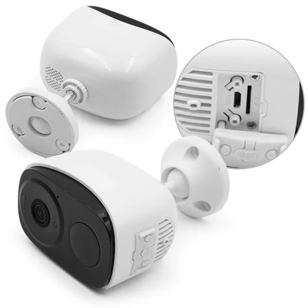 Wifi megfigyelőkamera akkumulátoros kivitelben – kültéri vezeték nélküli biztonsági kamera éjjellátással és mozgásérzékelővel 7