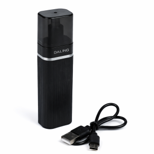 Daling DL-7111 USB orrszőrnyíró – elektromos orr- és fülszőrnyíró trimmelő rozsdamentes acél pengével, fekete (BBD) - 4. kép
