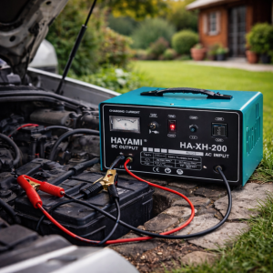Hayami HA-XH-200 automata autó akkumulátortöltő – intelligens 12V/24V akkumulátor töltő digitális kijelzővel (BBV) - 4. kép