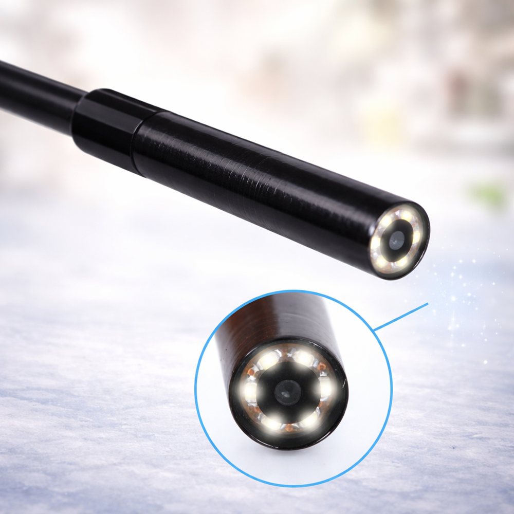 InspectPro 3 az 1-ben endoszkóp kamera – IP67 vízálló USB-C, microUSB és USB csatlakozó, HD kamera 6 LED világítással (BBD) 4