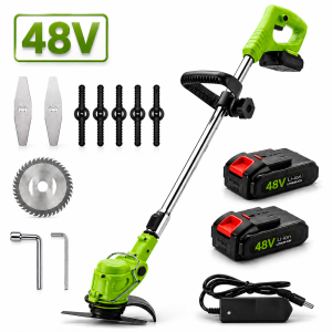 KIYOSHI 48V akkumulátoros szegélynyíró és fűkasza teleszkópos nyéllel – vezeték nélküli (BBV) - Image 6