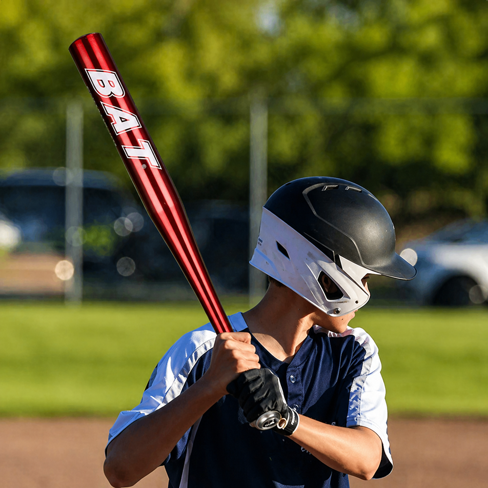 Alumínium baseballütő 25 64 cm – edző ütő piros kivitelben (BBRLB1850) 4