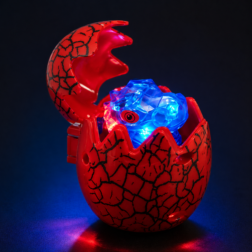 DinoSaur interaktív dinoszaurusz játék – vízgőzzel, tojással, fény- és hanghatásokkal gyerekeknek (BBJ) 4