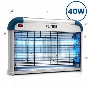 Flinke 40W elektromos rovarirtó lámpa – UV fénycsöves szúnyog- és légycsapda beltérre (BBA) - Image 5