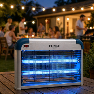 Flinke 60W elektromos rovarirtó lámpa – UV fénycsöves szúnyog- és légycsapda beltérre (BBA) - Image 3