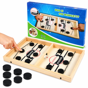 Foosball Winner asztali csocsó játék – interaktív ügyességi társasjáték gyerekeknek 35×22 cm (BBJ) - Image 5