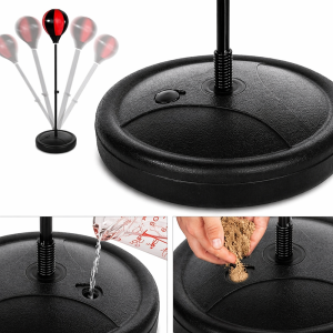 Gyerek bokszkészlet álló reflex labdával és kesztyűkkel – állítható bokszlabda szett 120 cm (BBJ) - Image 5