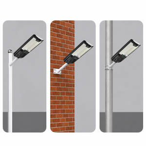 Hayami KL25-294 300W napelemes LED utcai lámpa – távirányítós kültéri reflektor IP65 vízálló kivitelben (BBV) - 3. kép