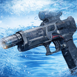 HydroStorm elektromos vízpisztoly – pisztoly formájú automata vízágyú nagy tartállyal, 10m hatótáv (BBJ) - Image 7