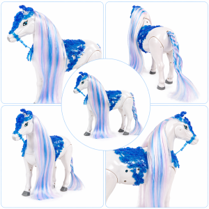 Illusion State interaktív játék ló – sétáló, zenélő és nyerítő ló figura gyerekeknek (BBMJ) - Image 7