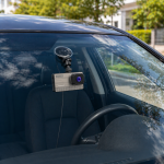 JINGONG KOS-14046 2K Autós menetrögzítő kamera – Full HD Dash Cam, szélvédőre rögzíthető, éjjeli mód, loop felvétel (BBD)