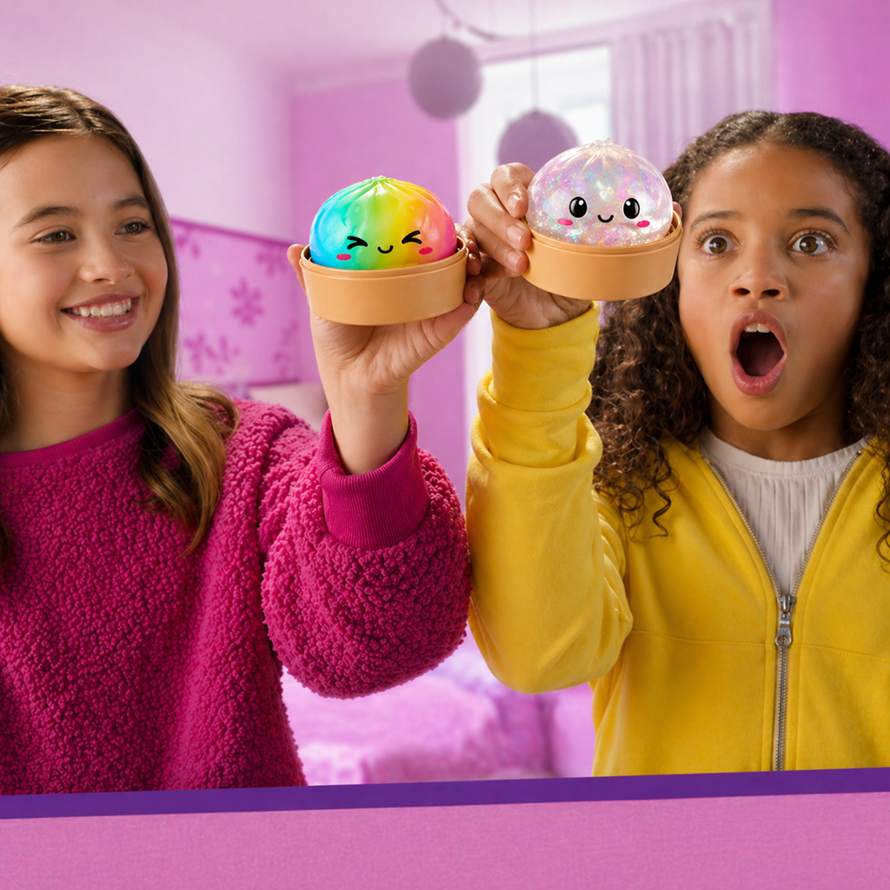 Mystery Dumpling meglepetés gombóc – gyűjthető színes dumpling kapszula, random színnel 2