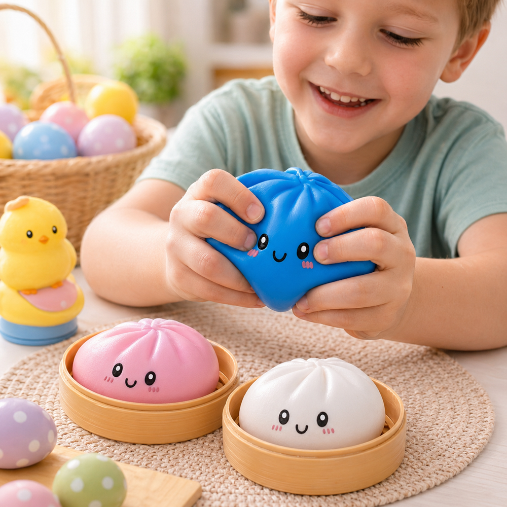 Mystery Dumpling meglepetés gombóc – gyűjthető színes dumpling kapszula, random színnel 5