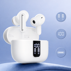 OKOP KP-205 vezeték nélküli Bluetooth fülhallgató – TWS sztereó headset töltőtokkal (BBD) - 3. kép