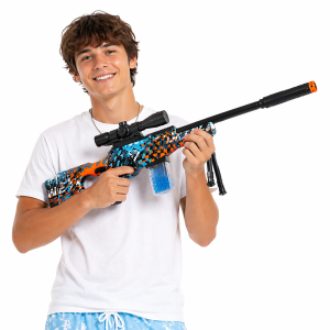 Zselégolyós játék puska 79 cm – zselés lövedékes kilövő, nagy hatótávú kültéri játék gyerekeknek (BBJ) - Image 7