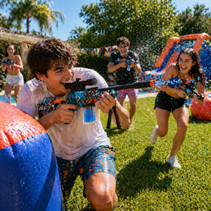 Zselégolyós játék puska 79 cm – zselés lövedékes kilövő, nagy hatótávú kültéri játék gyerekeknek (BBJ) - Image 4