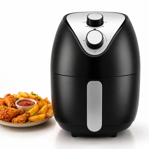 Air Fryer 2L 1000W – olaj nélküli meleglevegős fritőz analóg vezérléssel (FXI) - 8. kép