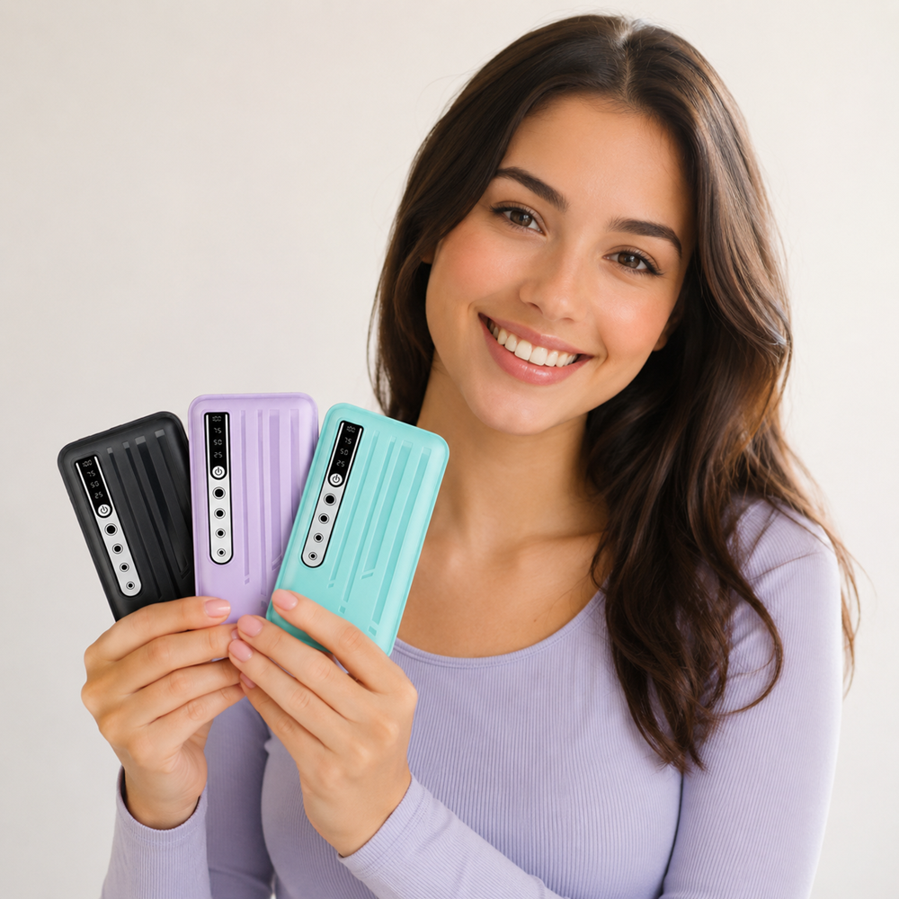 PB-20000 LCD powerbank 20000mAh – hordozható gyorstöltő külső akkumulátor 3 USB porttal (BBD) 4