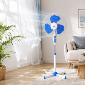 Szuperhatékony 40W állóventilátor – csendes szobai ventilátor állítható magassággal (BBD) - 3. kép