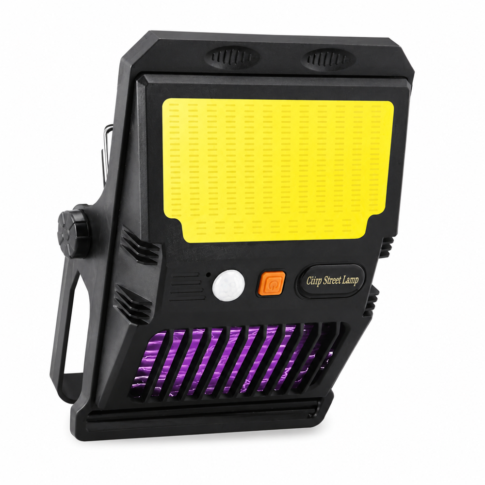 W7105-2 napelemes LED klipsz lámpa – kültéri multifunkciós szolár világítás (BBD) 1