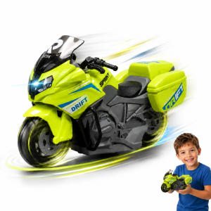 1:14 játék sportmotor fény- és hanghatásokkal – multifunkciós versenymotor gyerekeknek (BBMJ) - 6. kép