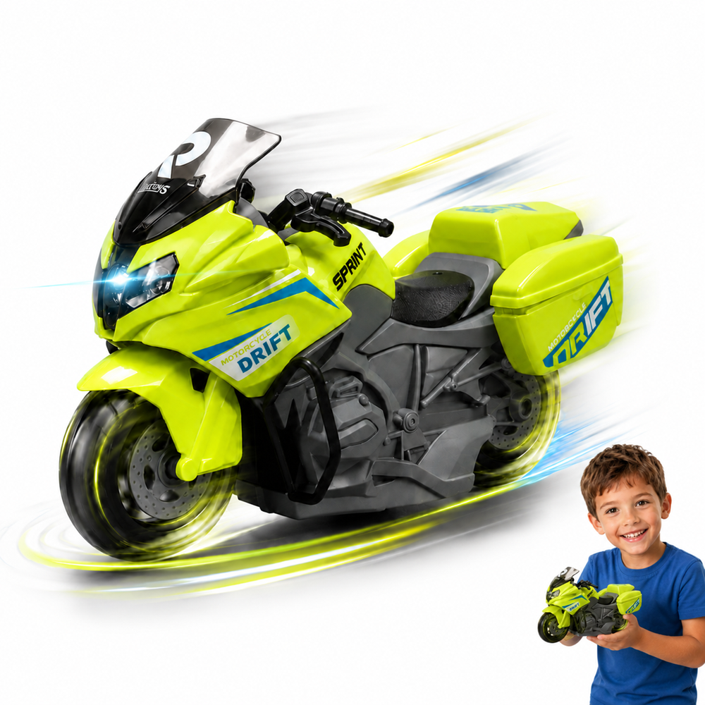 114 játék sportmotor fény- és hanghatásokkal – multifunkciós versenymotor gyerekeknek (BBMJ) 1