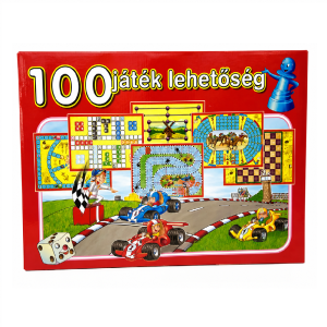 100 az 1-ben társasjáték gyűjtemény – klasszikus családi játékok minden korosztálynak (BBMJ) - 4. kép