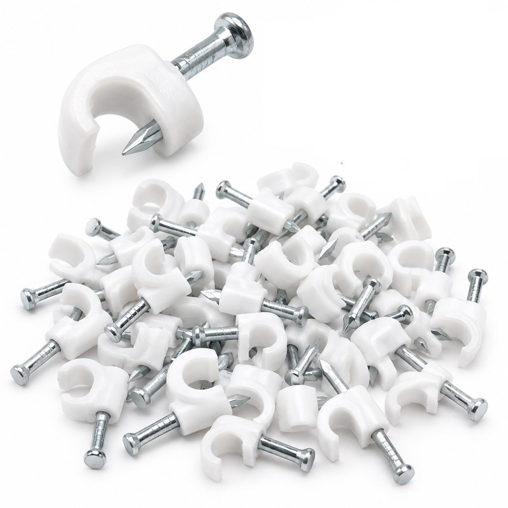5 mm-es kábelrögzítő klipsz – 50 db-os csomag (EB-ETL100)1
