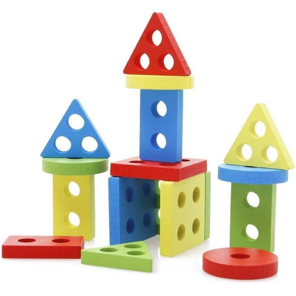 Montessori fa készségfejlesztő játék 16 részes (EB-MB-11112, ECG01111P)4