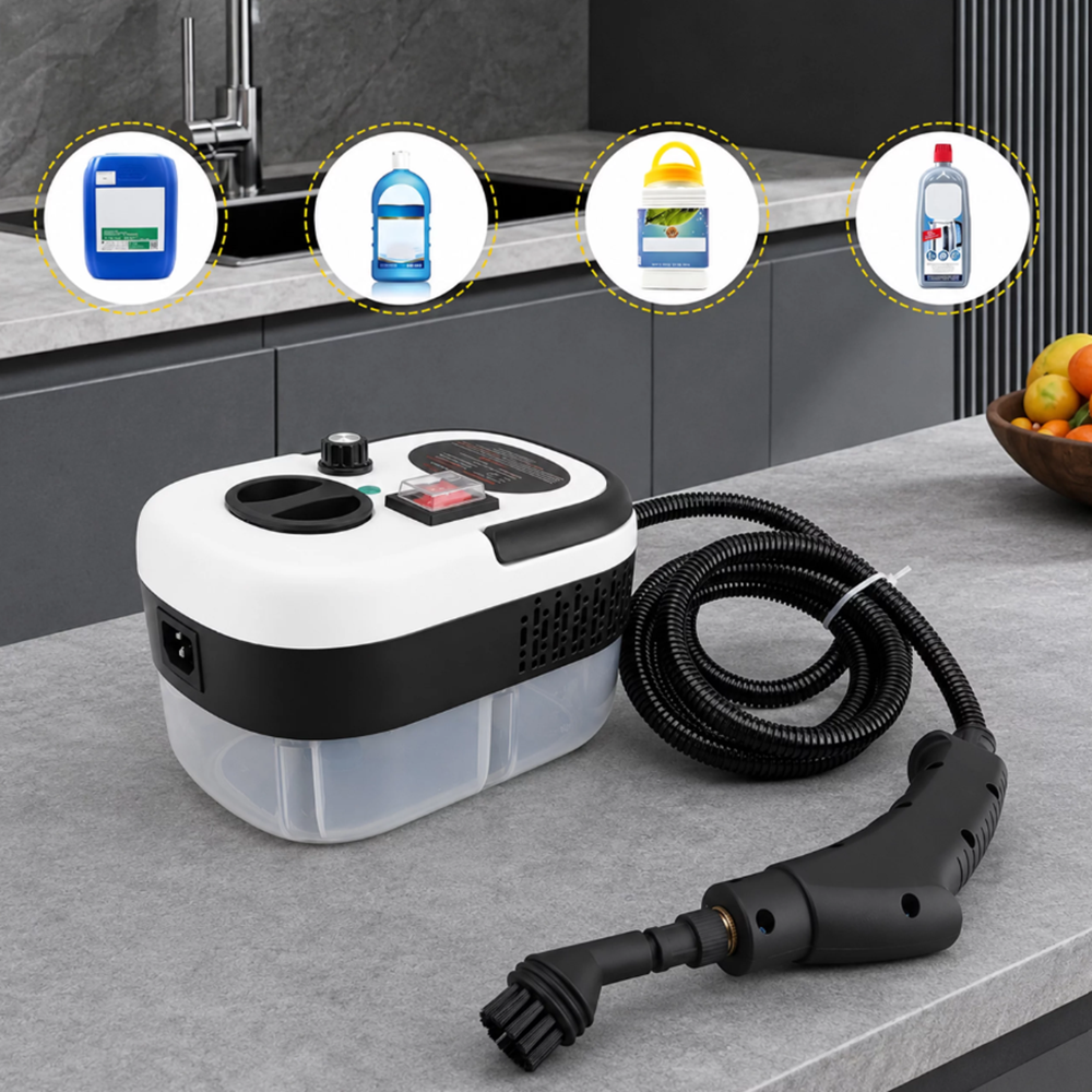 Nagy teljesítményű gőztisztító 2500W – univerzális tisztítógép otthoni takarításhoz (BBRLB1810)6