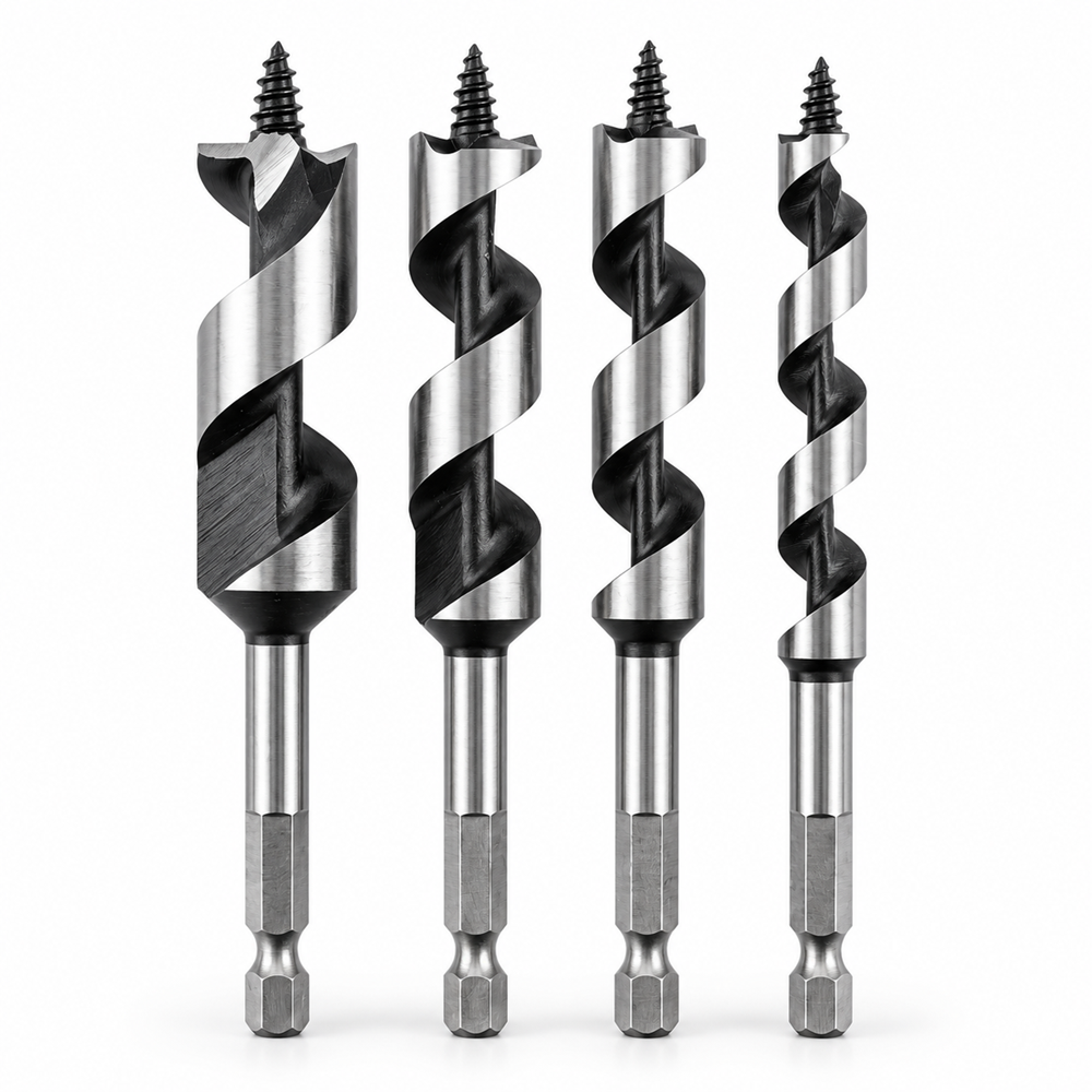 4 részes csigafúró készlet fához – 10131619 mm (EDC)1