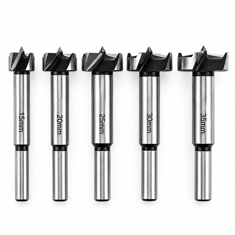 5 részes Forstner fúrószár készlet fához – 1520253035 mm (EDC)1