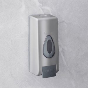 Ezüst színű folyékony szappanadagoló – pumpás kivitel (GL-51119B) - 4. kép